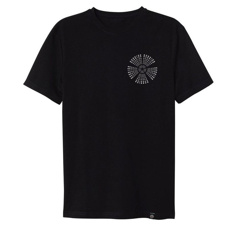 T-Shirt / Spiralis Negra